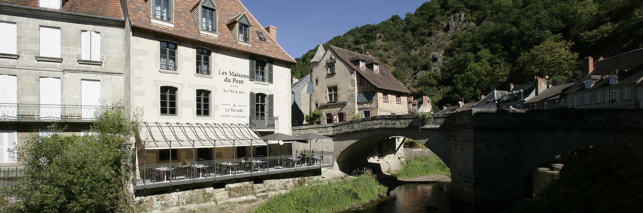 Les Maisons Du Pont - Charme & Caractere Aubusson  Exterior foto